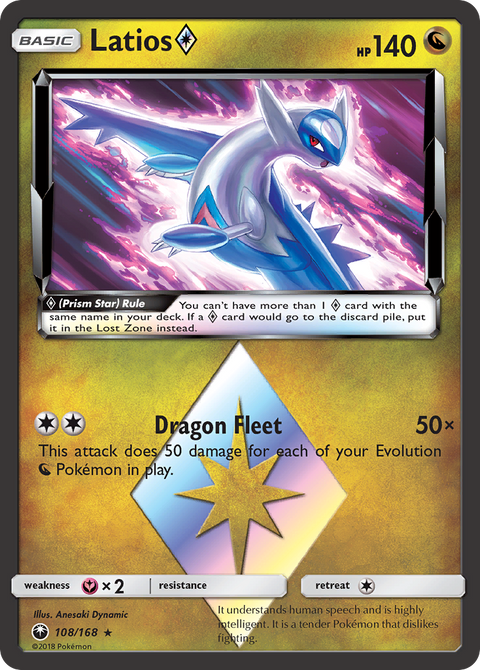 Latios Prism Star - 108/168