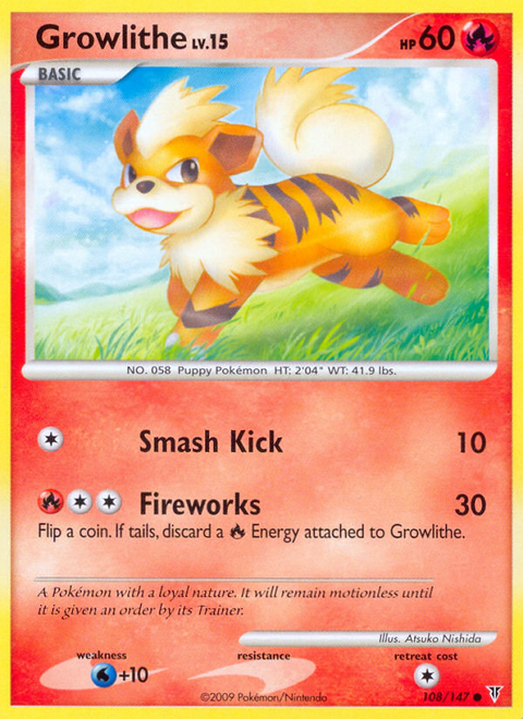 Growlithe - 108/147