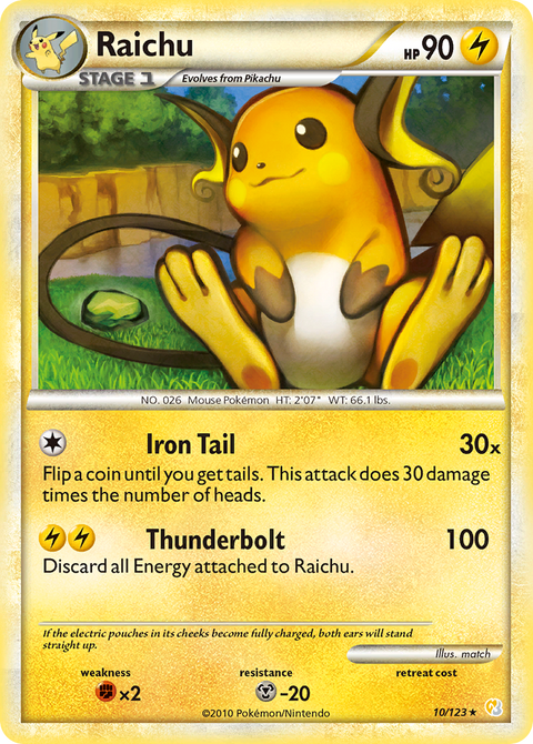 Raichu - 10/123