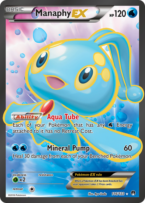 Manaphy EX - 116/122