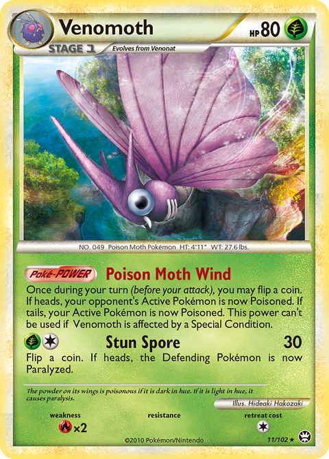 Venomoth - 11/102