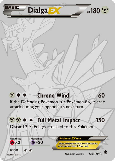 Dialga EX - 122/119