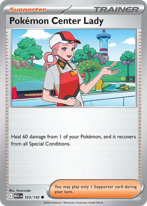 Pokémon Center Lady - 123/132