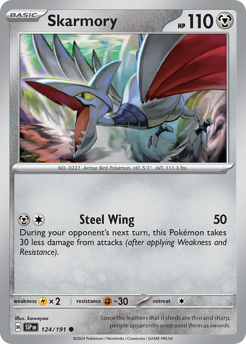 Skarmory - 124/191