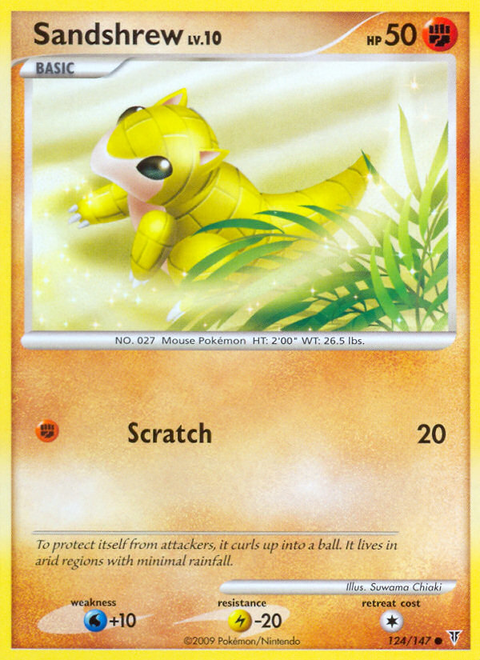 Sandshrew - 124/147
