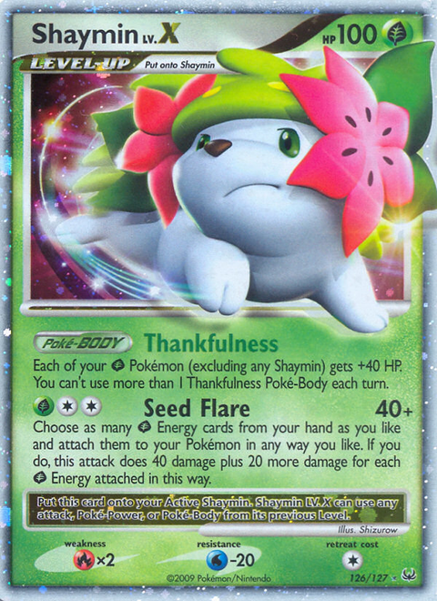 Shaymin LV.X - 126/127