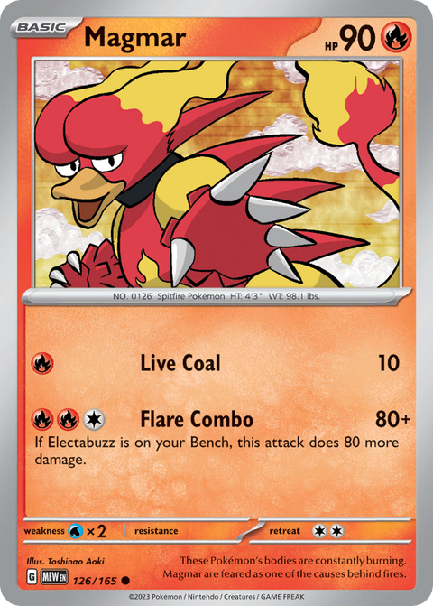 Magmar - 126/165