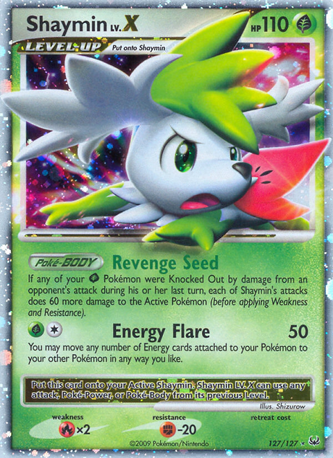 Shaymin LV.X - 127/127