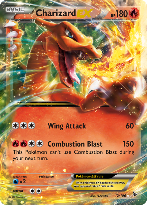 Charizard EX - 12/106