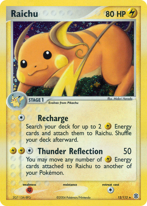 Raichu - 12/112
