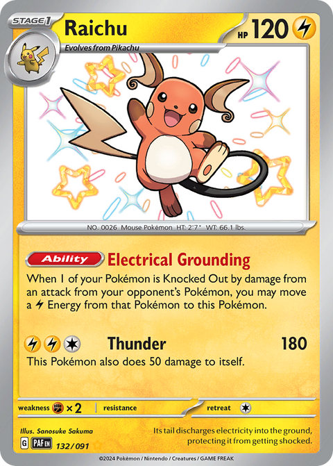 Raichu - 132/091