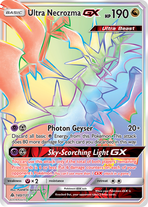 Ultra Necrozma GX - 140/131