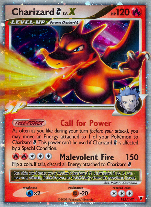 Charizard G LV.X - 143/147