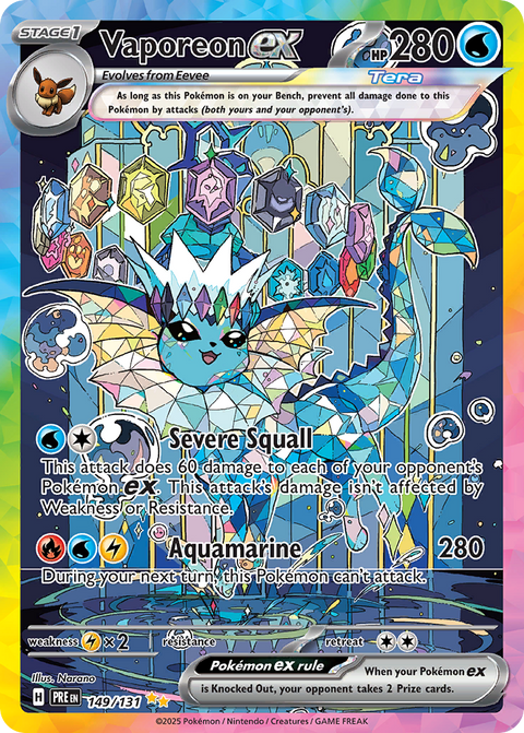 Vaporeon EX - 149/131