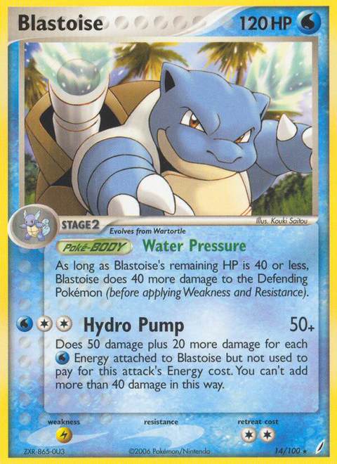 Blastoise - 14/100