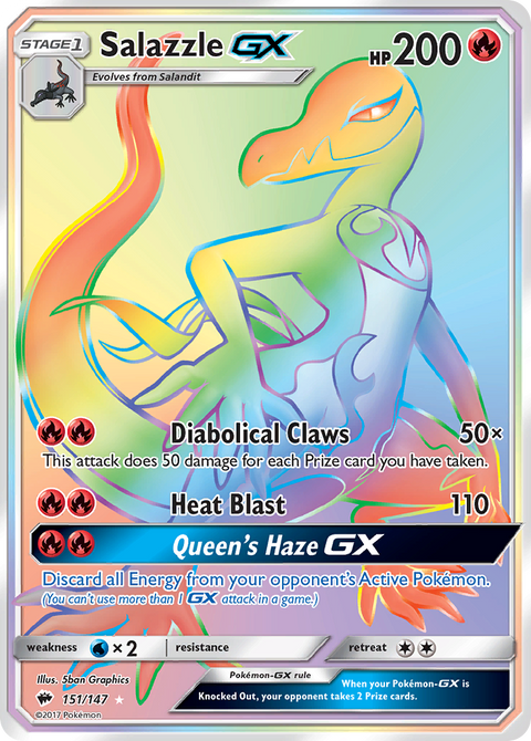 Salazzle GX - 151/147
