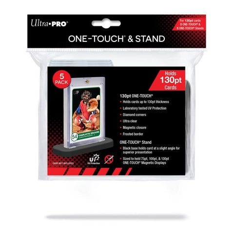 Ultra Pro - ONE TOUCH STAND- 130pt One Touch & Stand 5PK