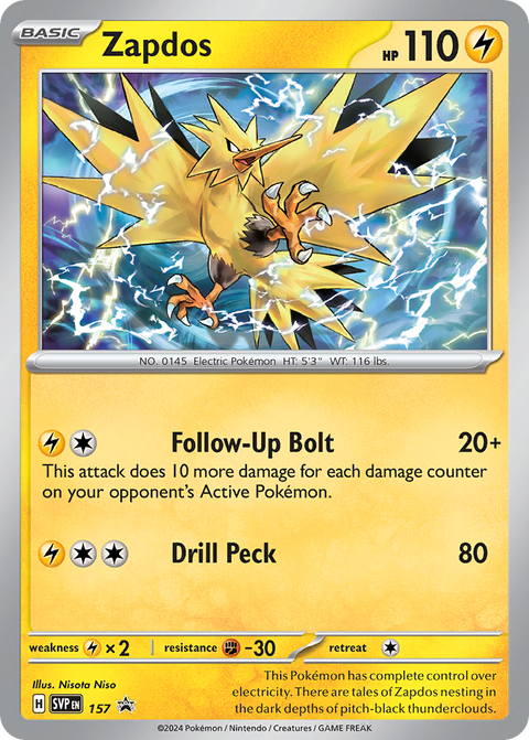 Zapdos - SVP157
