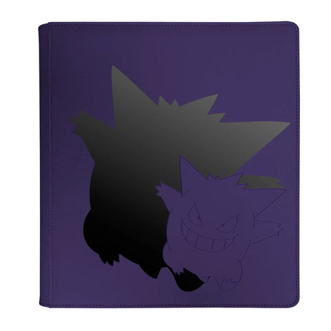 ULTRA PRO Pokémon Elite Series - Gengar Premium Zippered 12-Pocket Portfolio