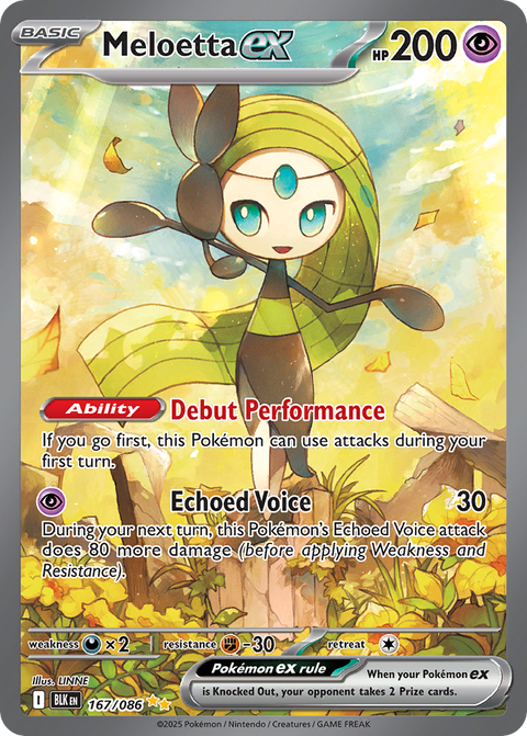 Meloetta EX - 167/086