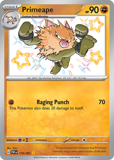 Primeape - 170/091