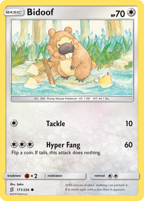 Bidoof - 171/236