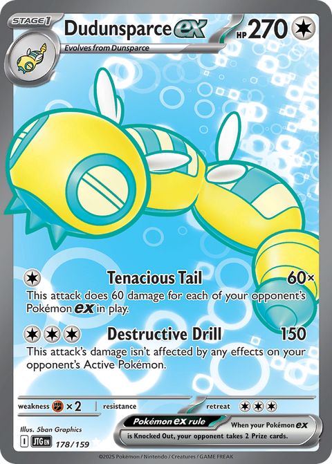 Dudunsparce EX - 178/159
