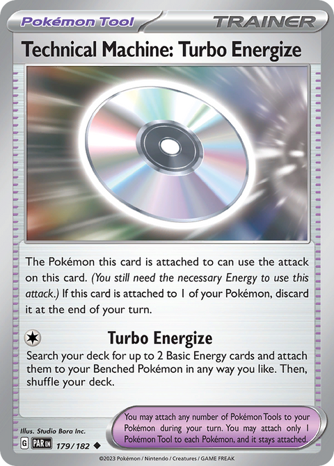 Technical Machine: Turbo Energize - 179/182