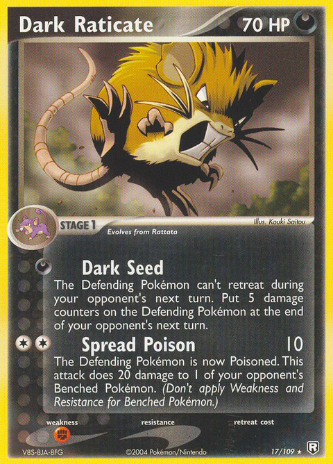 Dark Raticate - 17/109