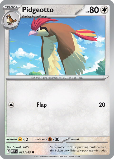 Pidgeotto - 017/165