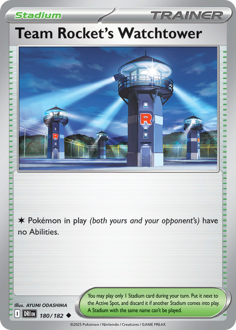 Team Rocket's Watchtower - 180/182