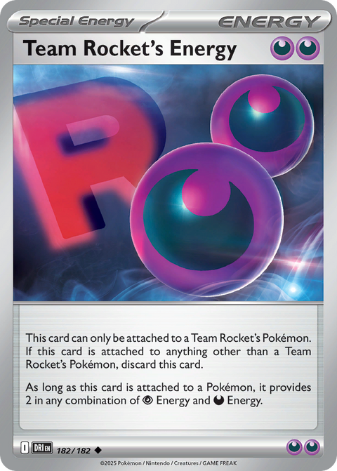 Team Rocket's Energy - 182/182