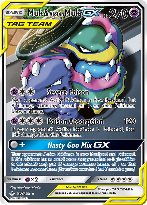 Muk & Alolan MukTag Team GX - 197/214