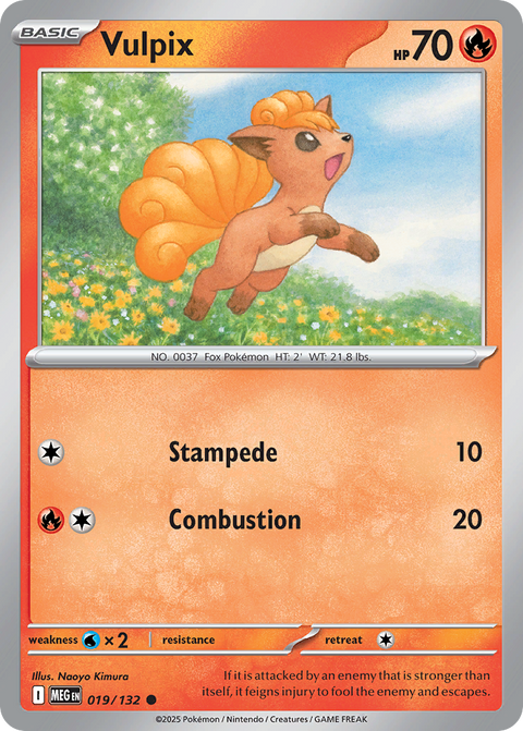 Vulpix - 019/132