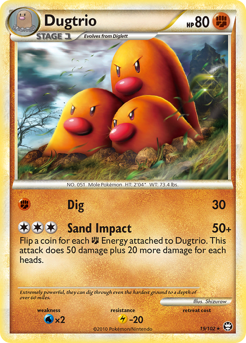 Dugtrio - 19/102