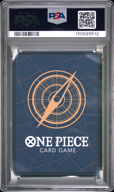 2025 ONE PIECE MONKEY D. LUFFY OP07-033 PSA 10