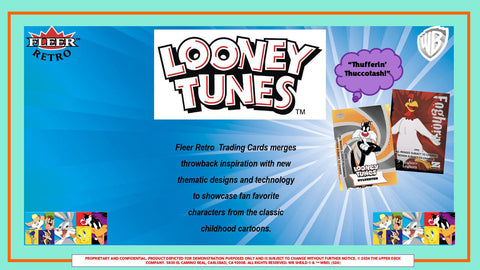 Upper Deck: 2024 Fleer Retro Looney Tunes Hobby Box