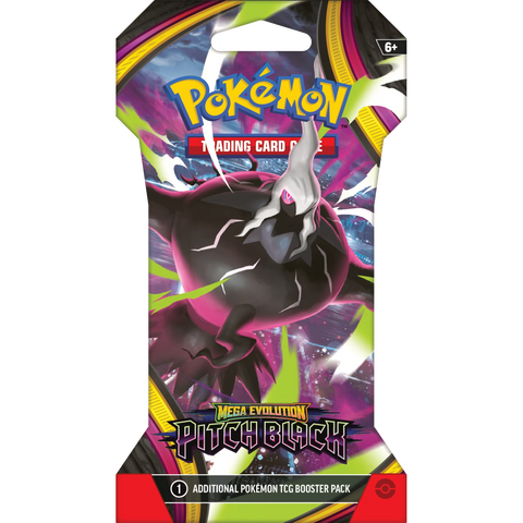Pokemon TCG: Mega Evolution Pitch Black - Sleeved Booster Pack