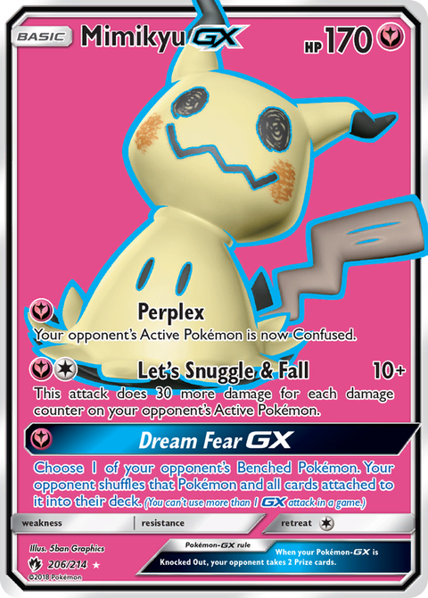 Mimikyu GX - 206/214