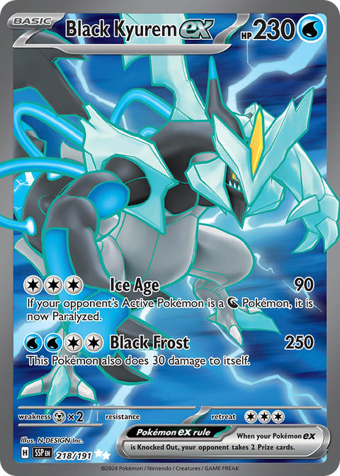 Black Kyureme EX - 218/191