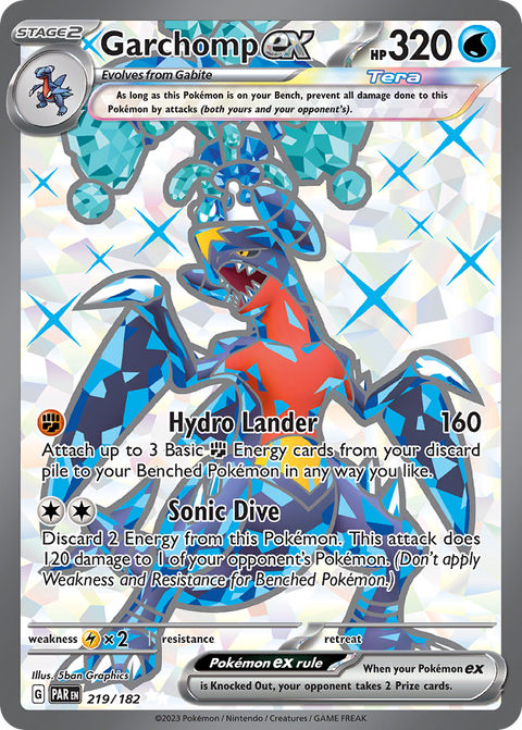 Garchomp EX - 219/182