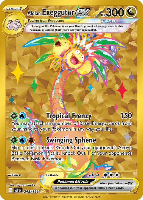 Alolan Exeggutor EX - 248/191