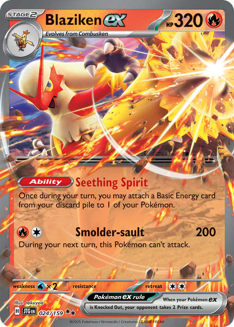 Blaziken EX - 024/159
