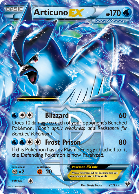 Articuno EX - 25/135