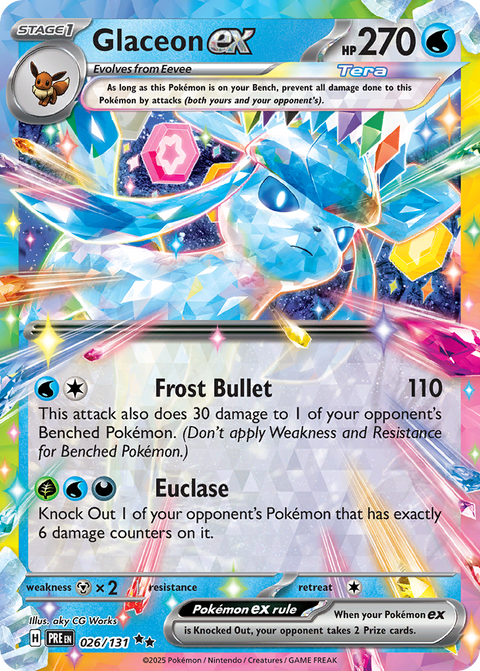 Glaceon EX - 026/131