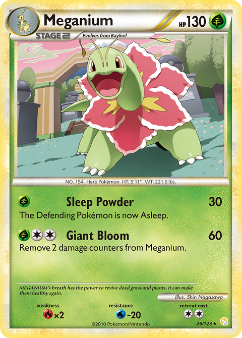 Meganium - 26/123