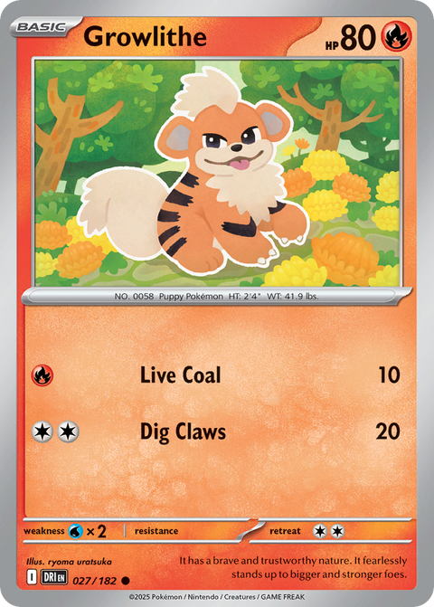 Growlithe - 027/182