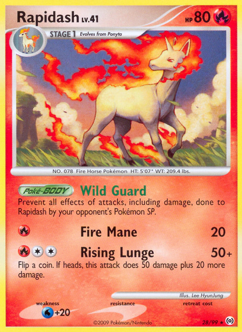 Rapidash - 28/99