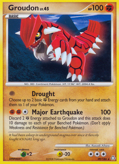 Groudon - 29/146
