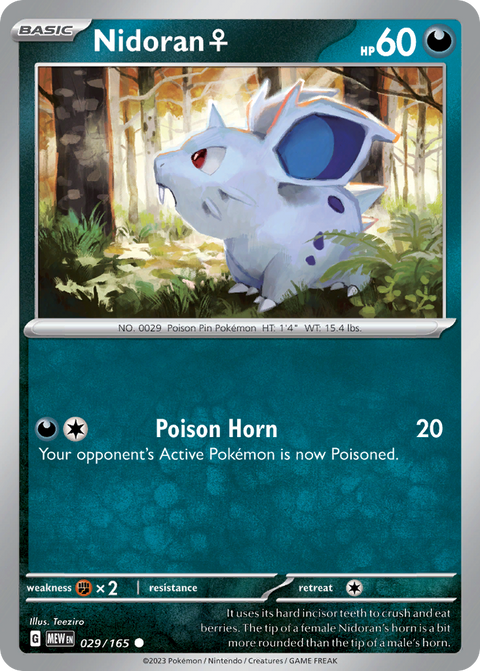 Nidoran♀ - 029/165